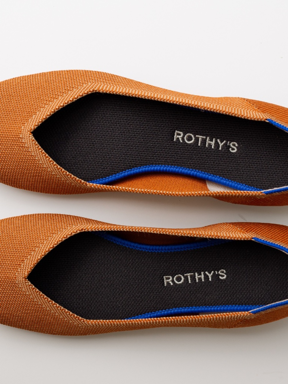 Rothy's Round Toe Flats in a beautiful copper/tan color size 10 1/2 - Picture 16 of 16